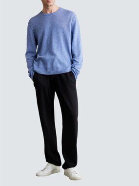 James Perse Black Cotton Jogger Pants Size 4 With Drawstring Waist & Pockets